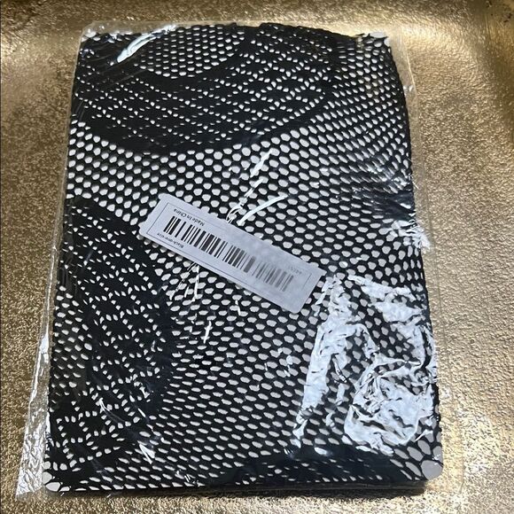 Unbranded Accessories - #1251=Black Fish-Net Snake Style Pantyhose’s